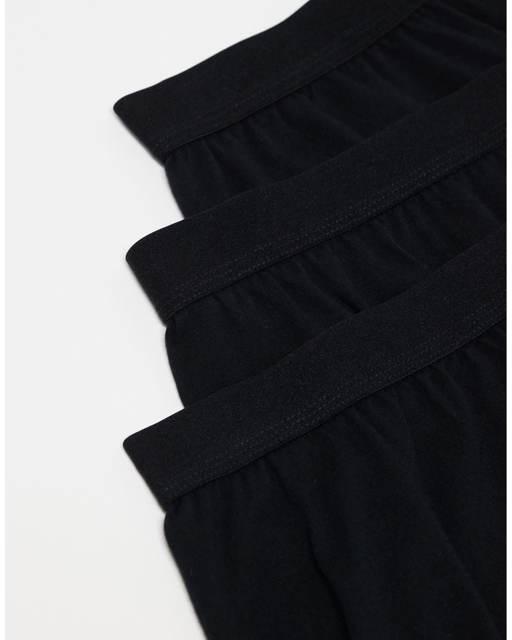ASOS Black 3 Pack Boxers for men