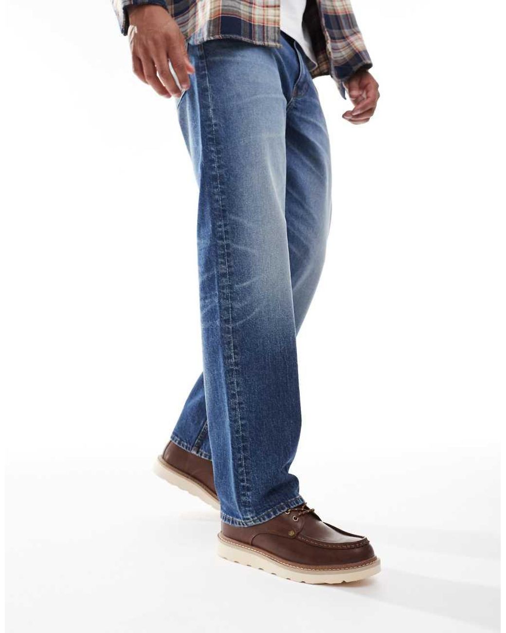 Jack & Jones Brown Pu Moc Boots With Contrast Soles for men