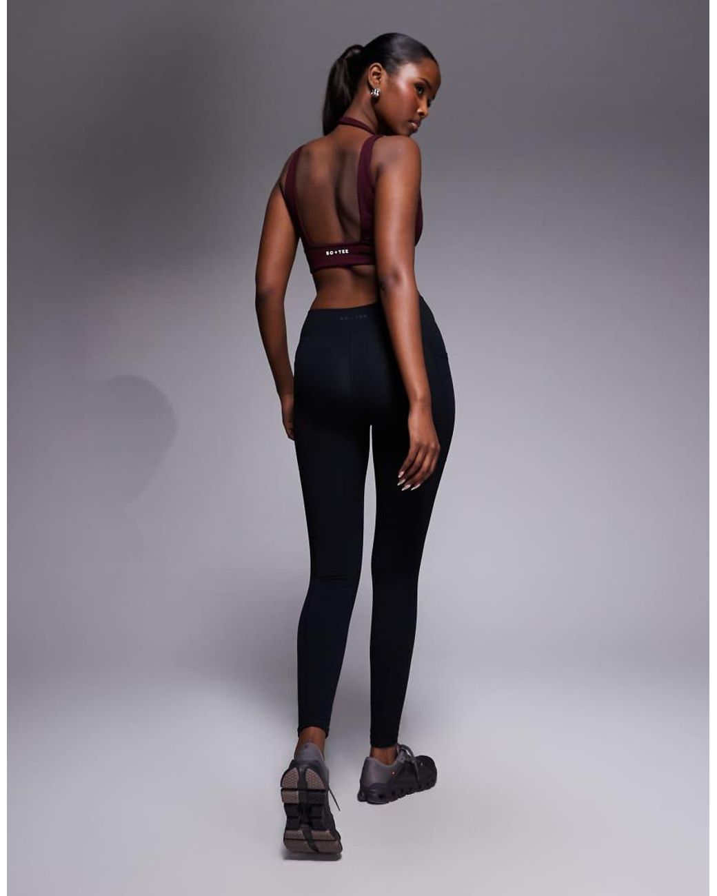 BO+TEE Black Bo+tee leggings With Pockets
