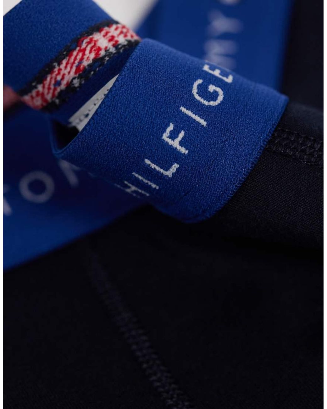 Tommy Hilfiger Blue Signature Cotton 3 Pack Boxer Briefs for men