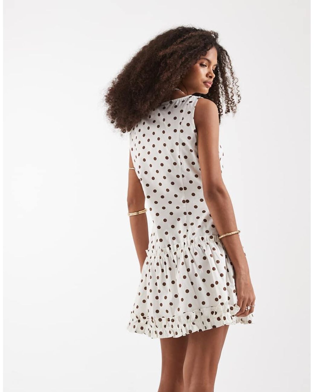 Neon Rose White Button-up Mini Dress