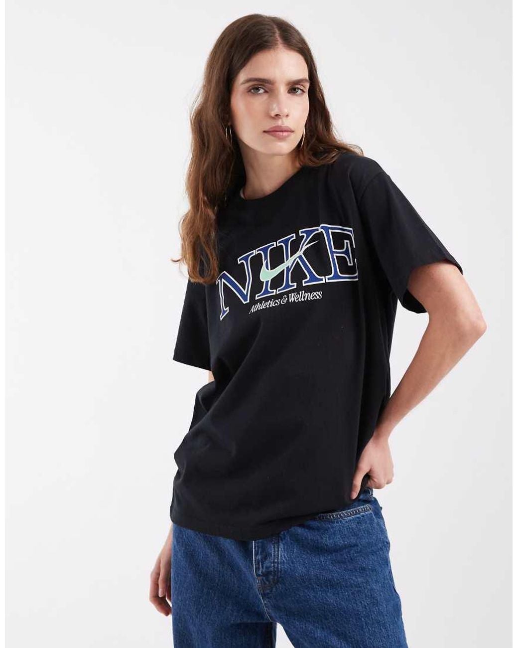 Nike Black Classic Boyfriend T-Shirt