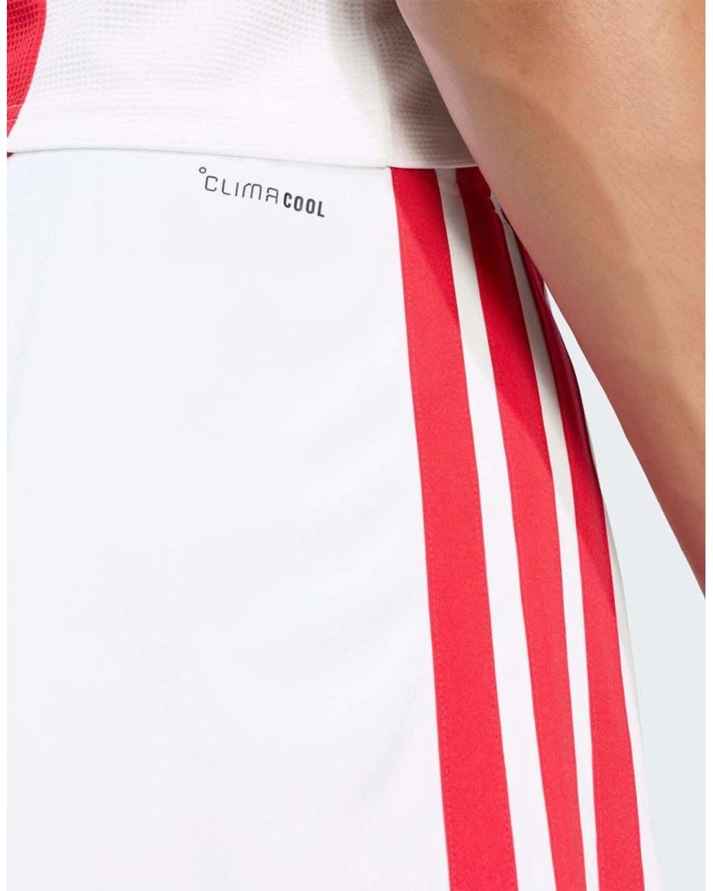 Adidas Originals White Ajax Amsterdam 26/27 Home Shorts for men