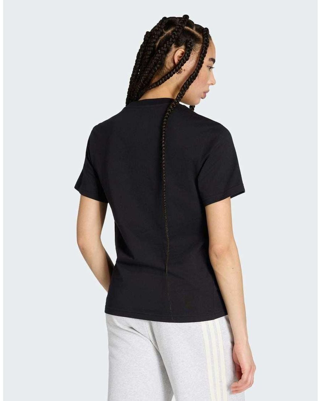 Adidas Originals Black Food Regular Graphic T-shirt