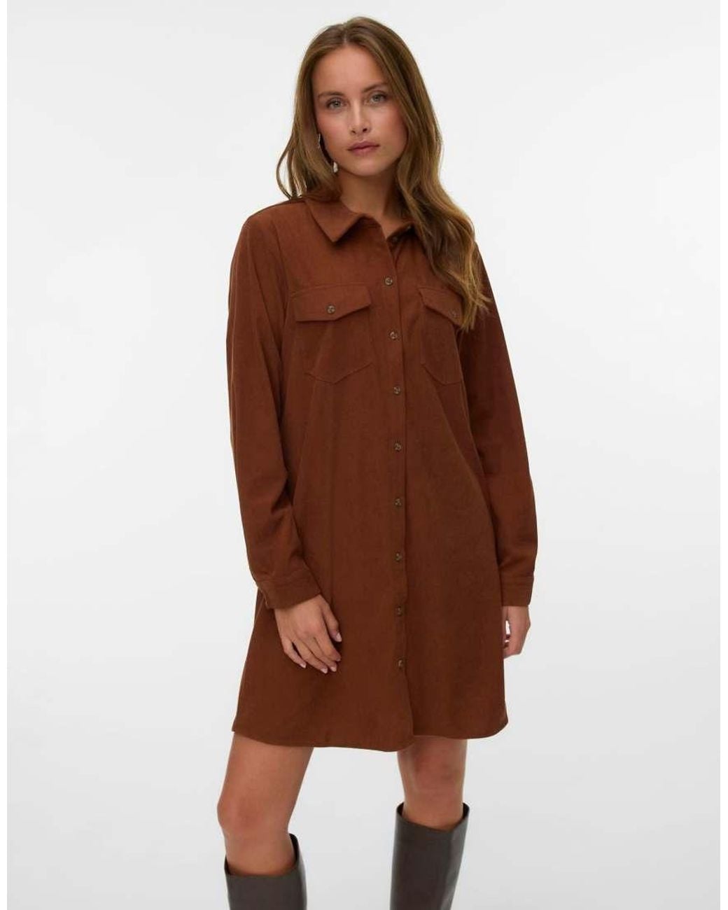 Vero Moda Brown Dress