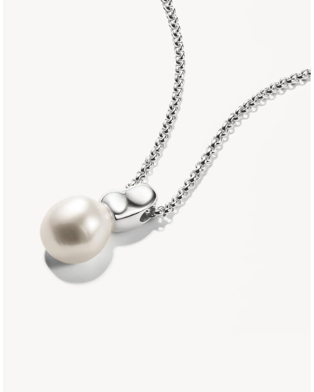 Thomas Sabo White Chain Pearl