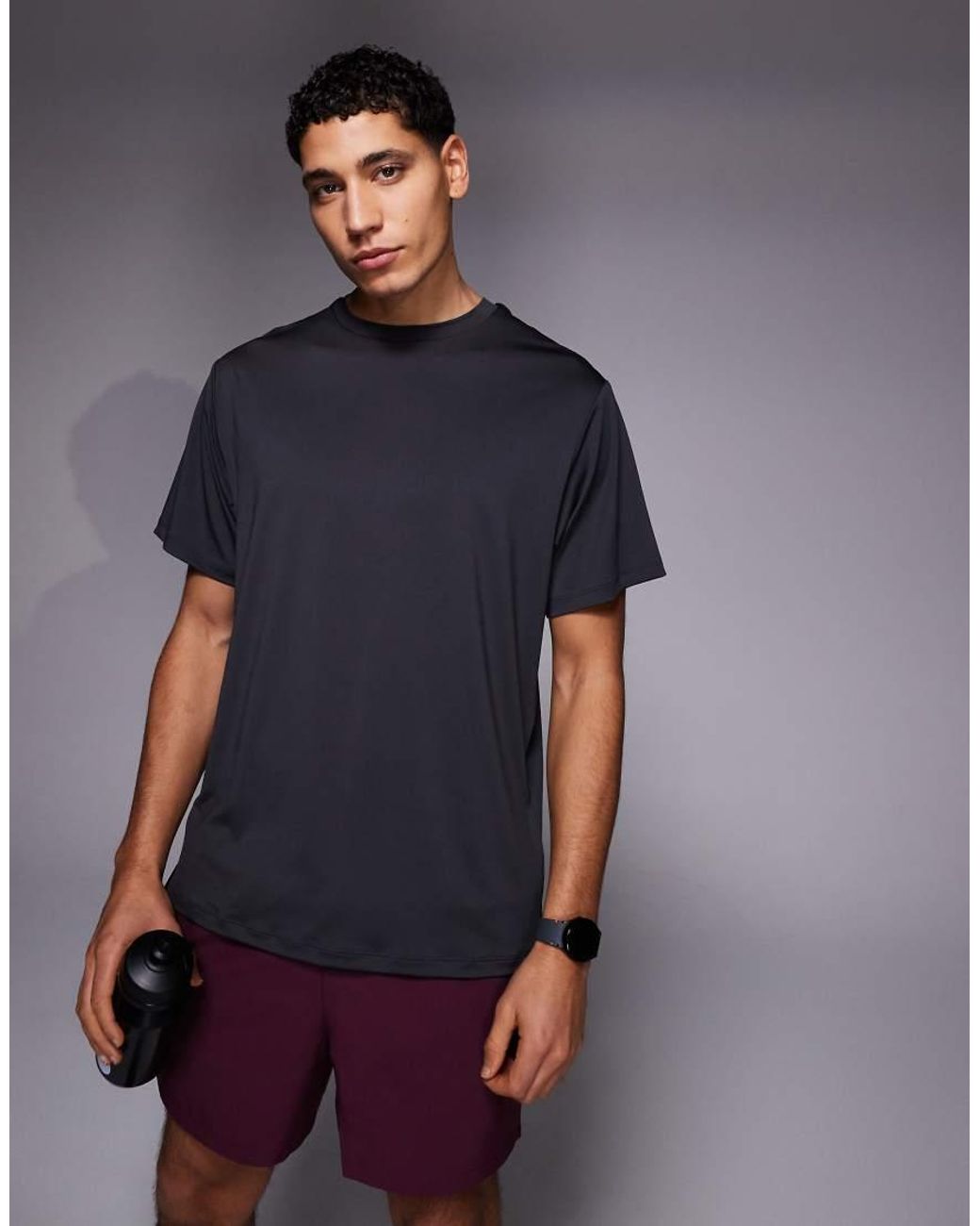 4505 Blue Icon Quick Dry Mesh Training T-shirt for men