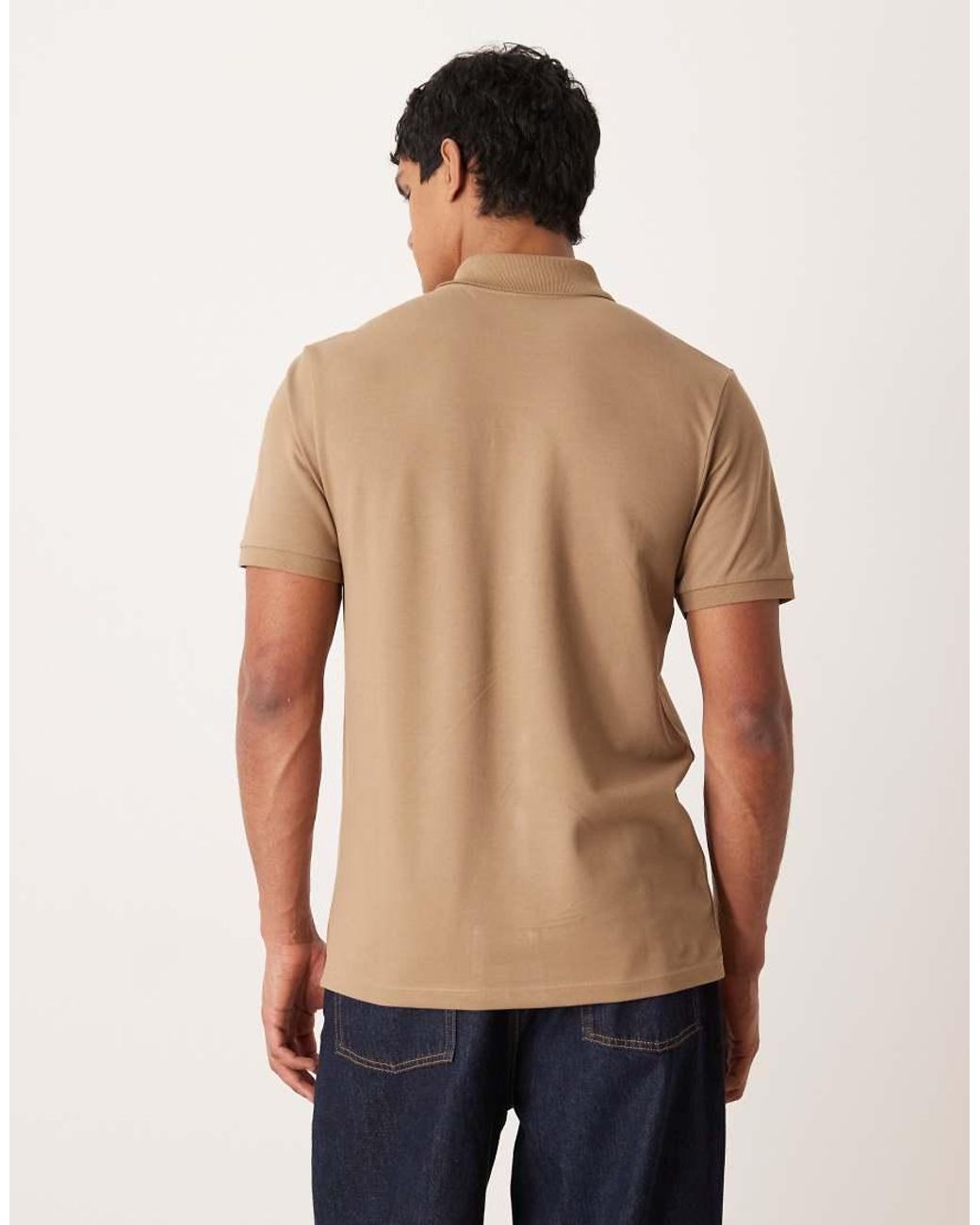 Polo Basic Regular Fit di ASOS in Blue da Uomo