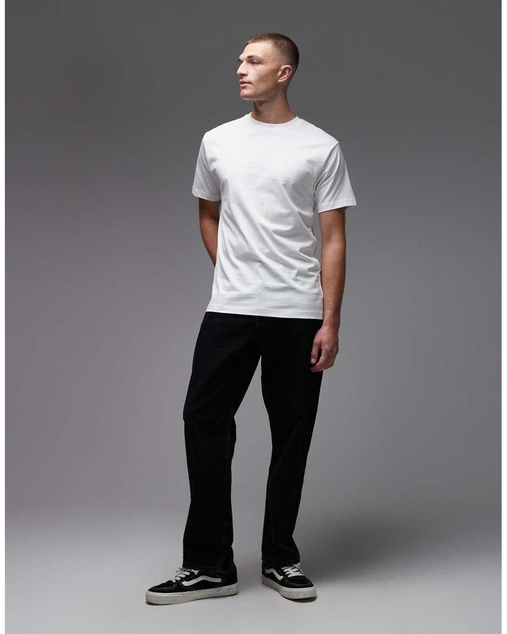 Vans White 2-Pack Regular Fit T-Shirts