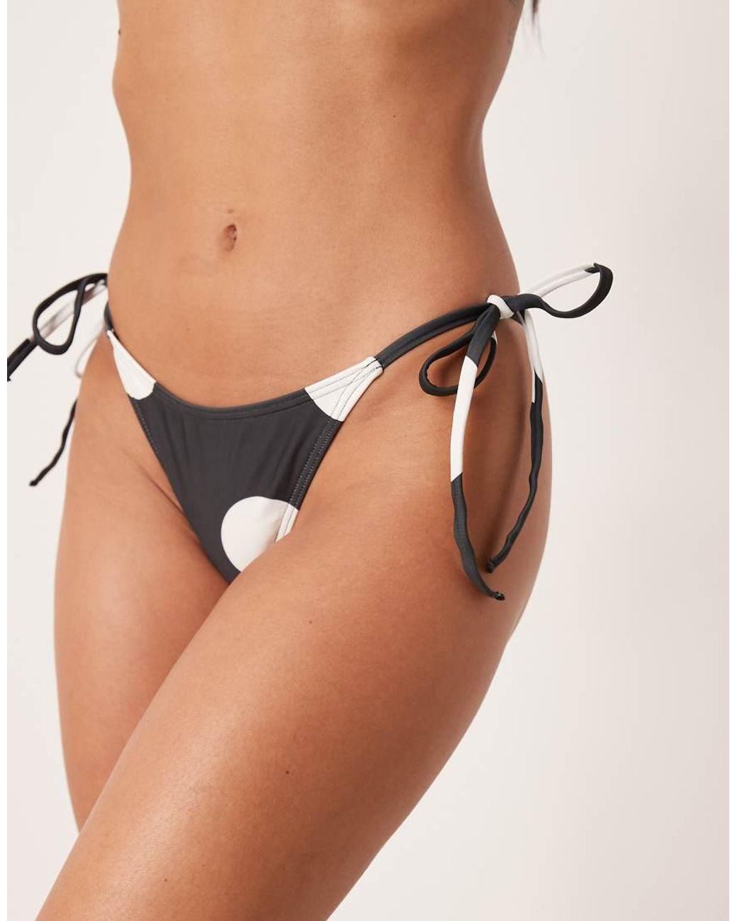Peek & Beau Natural Tieside Bikini Bottom