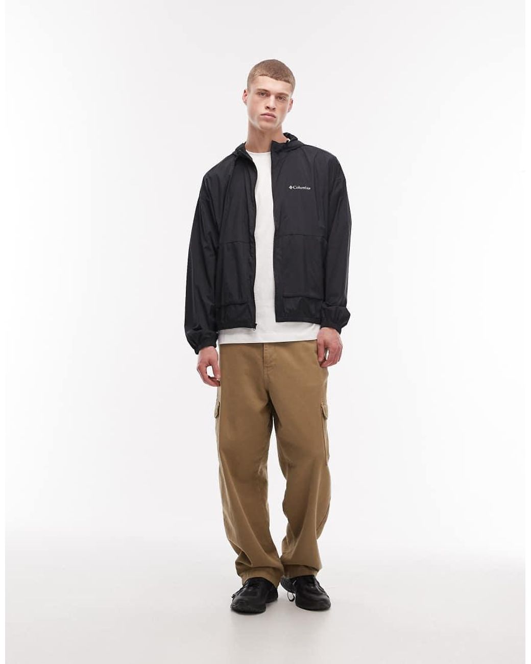 Columbia Blue Street Heights Windbreaker for men