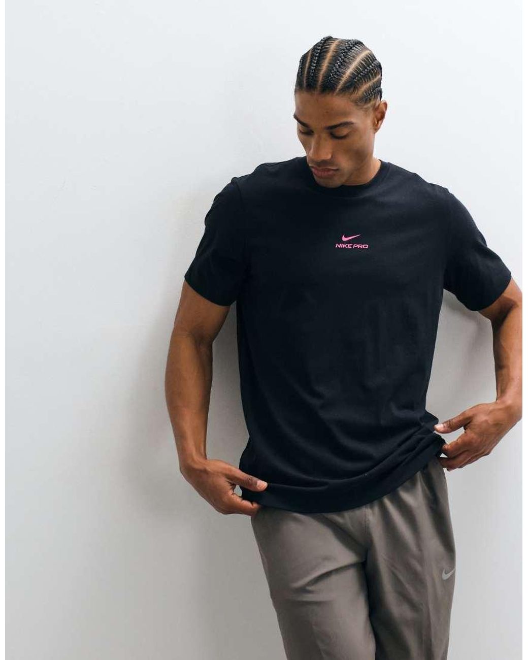 Nike Blue Pro Dri-Fit T-Shirt for men