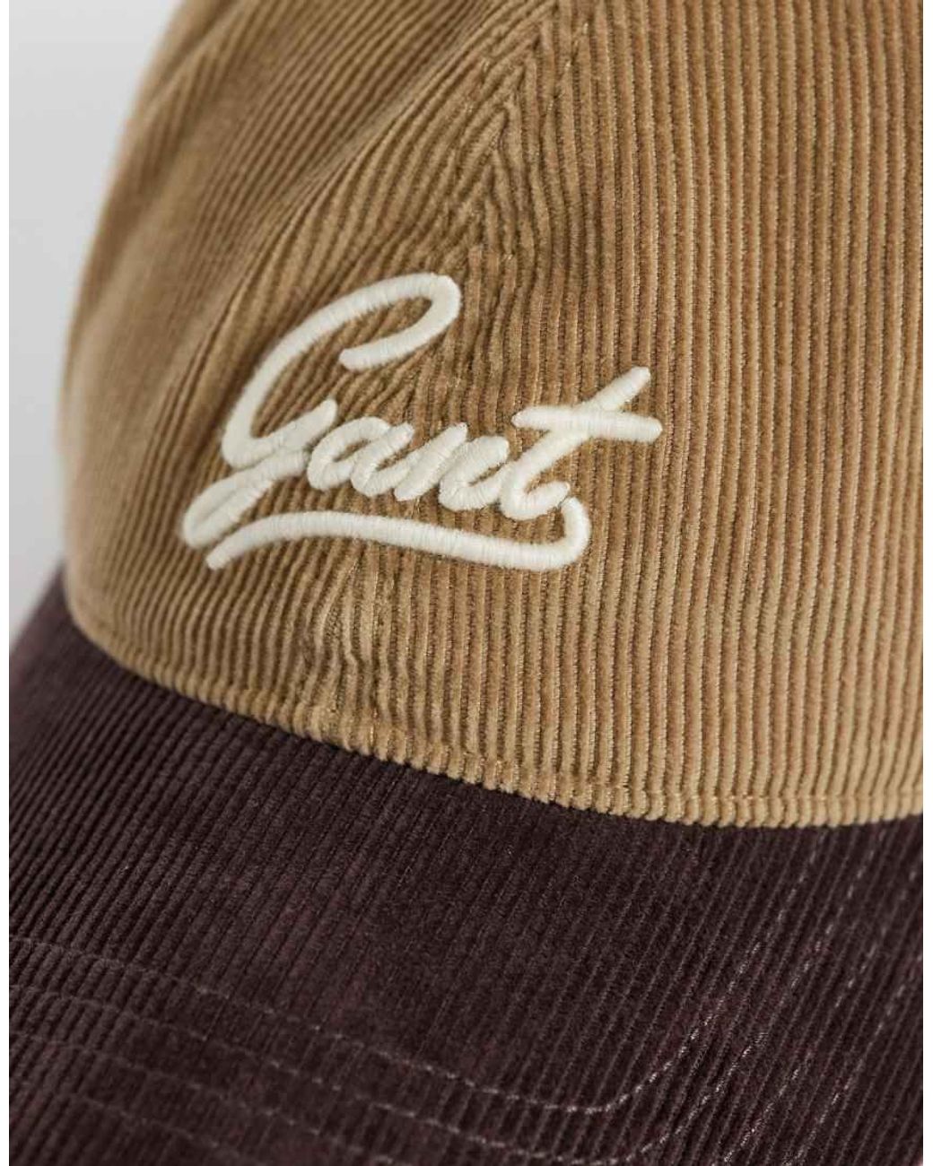 Gant Natural Contrast Colour Cord Cap for men