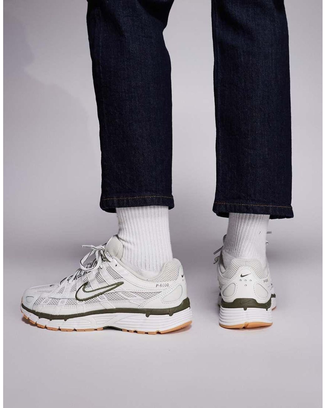 Nike Gray P-6000 Trainers