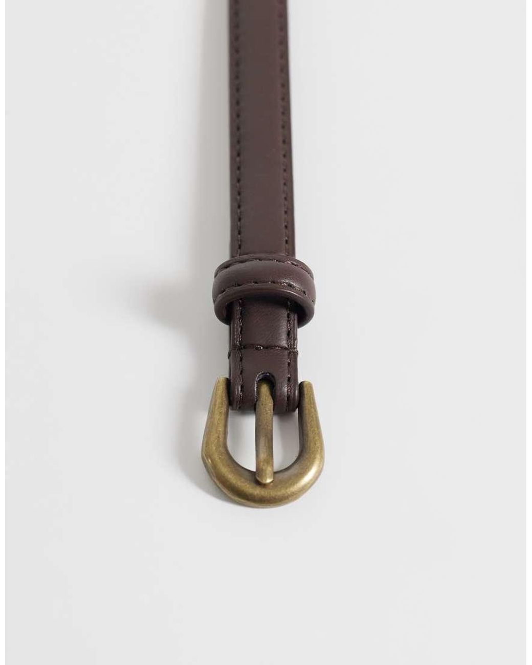 ASOS White Waist And Hip Skinny Jeans Belt