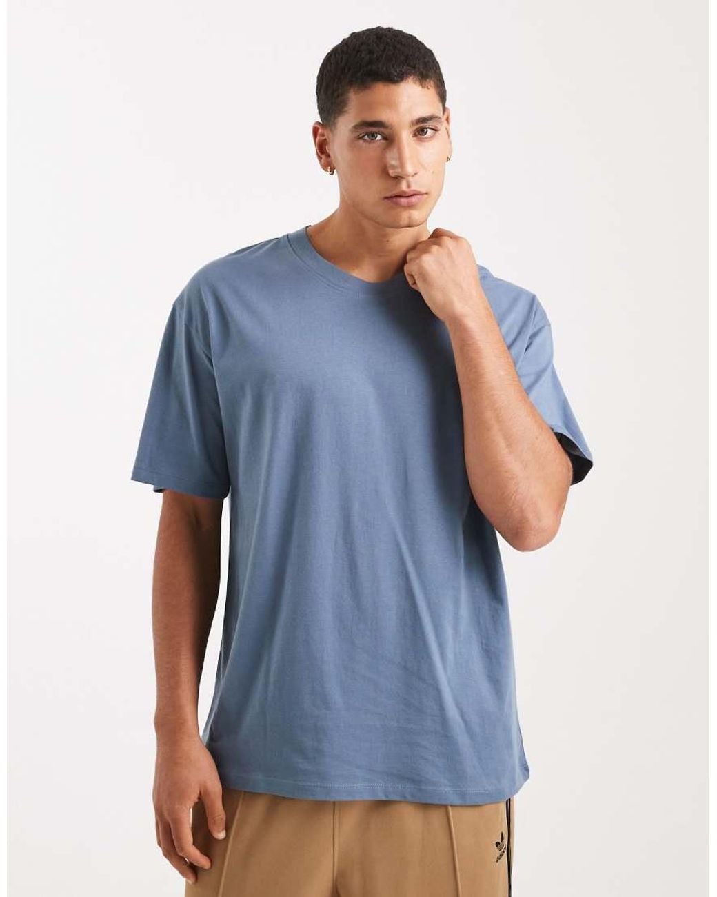 Jack & Jones Blue Oversized T-shirt for men