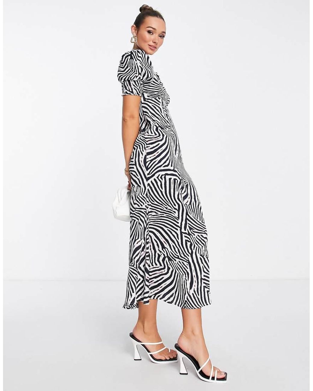 Never Fully Dressed White Puff Sleeve Maxi Dress