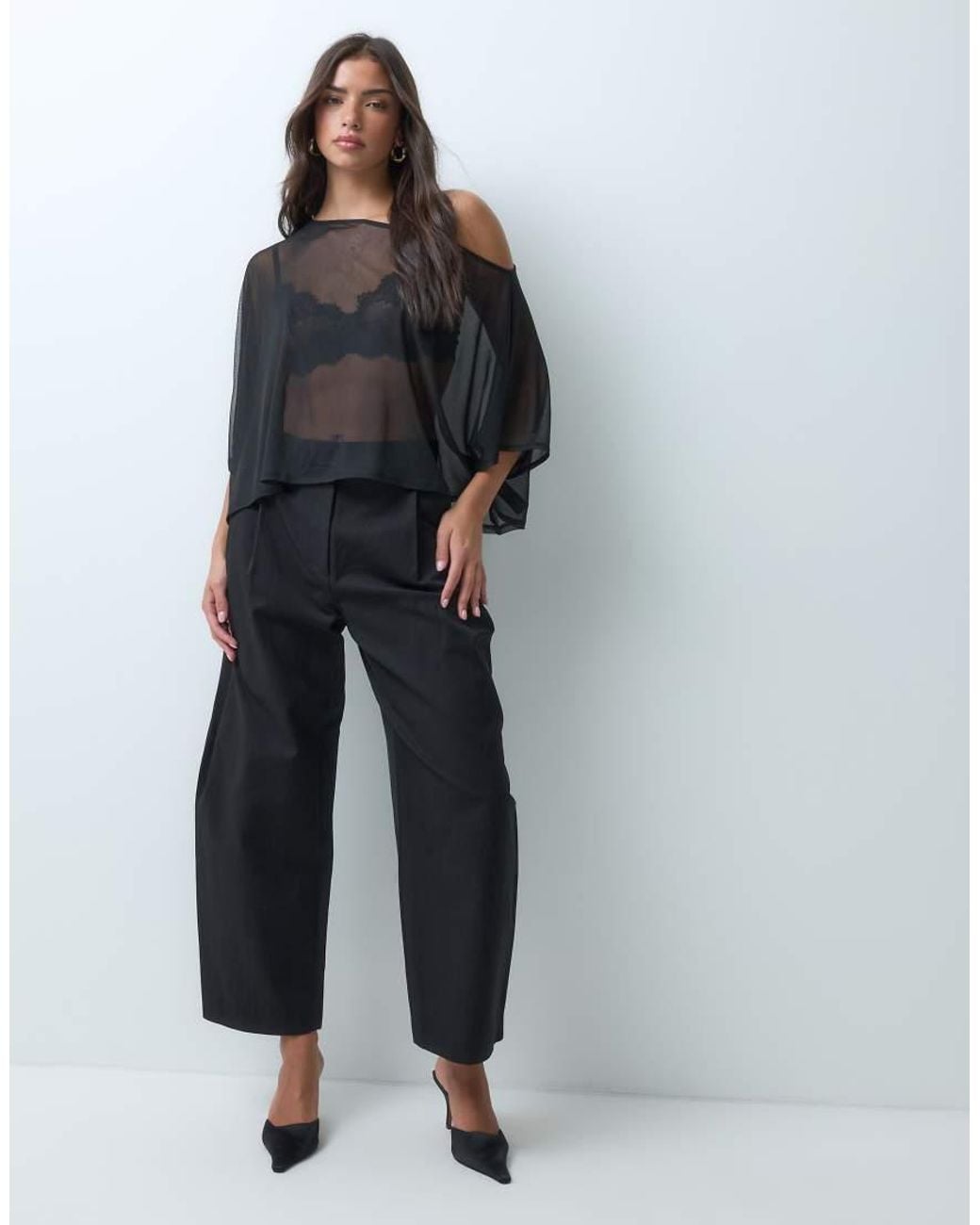 Top di ASOS in Gray
