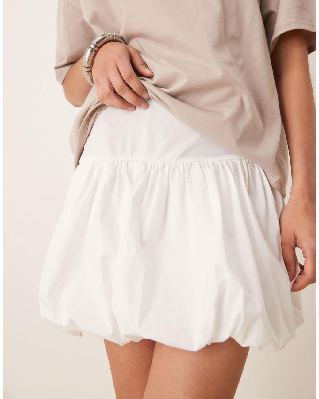 ASOS Asos Design 2 in Natural | Lyst