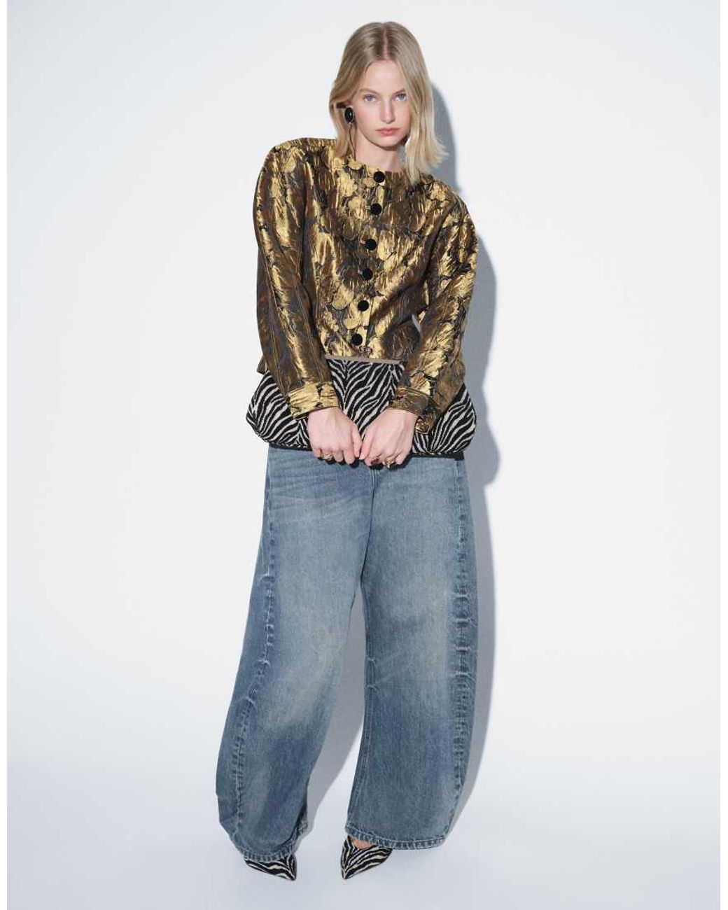 ASOS Cocoonmouw Jack in het Blue
