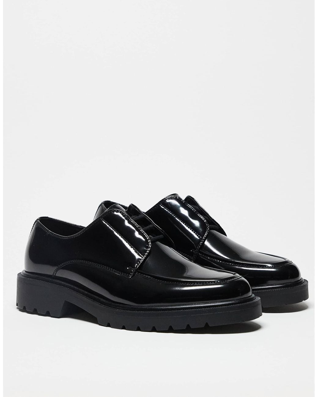 ASOS Black Lace Up Shoes for men