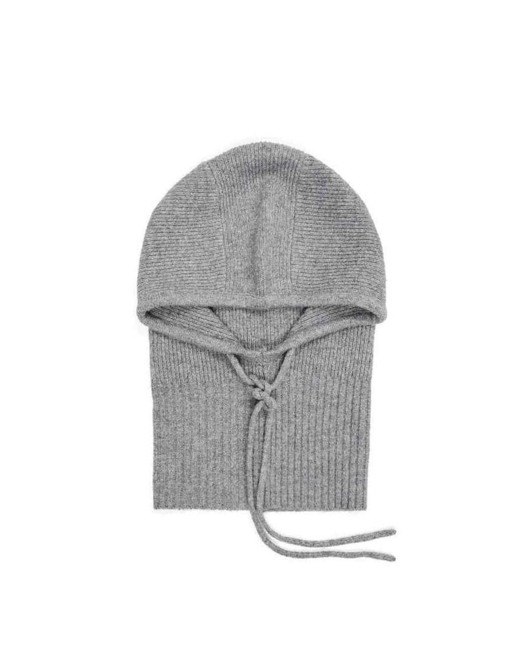 Bershka Gray Knit Balaclava