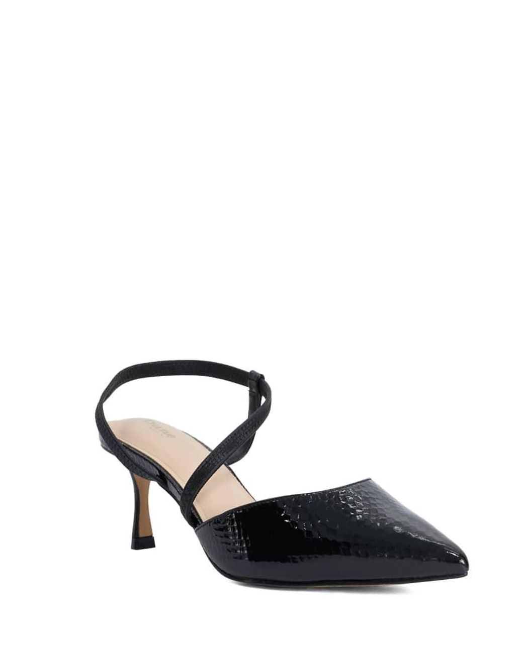 Dune Black Charming Court Shoes
