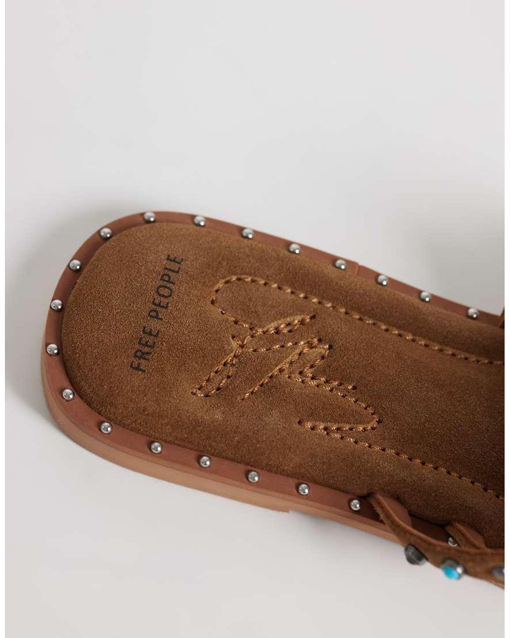 Free People Brown Santa Fe Sandals
