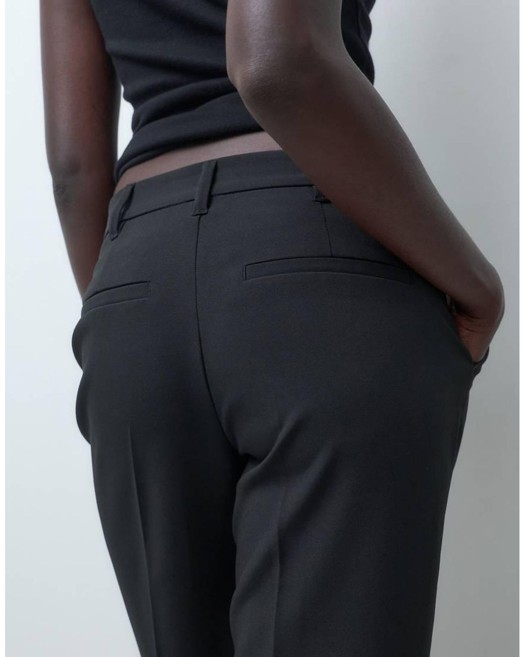 Jdy Blue Tailored Bootcut Trousers Co-Ord