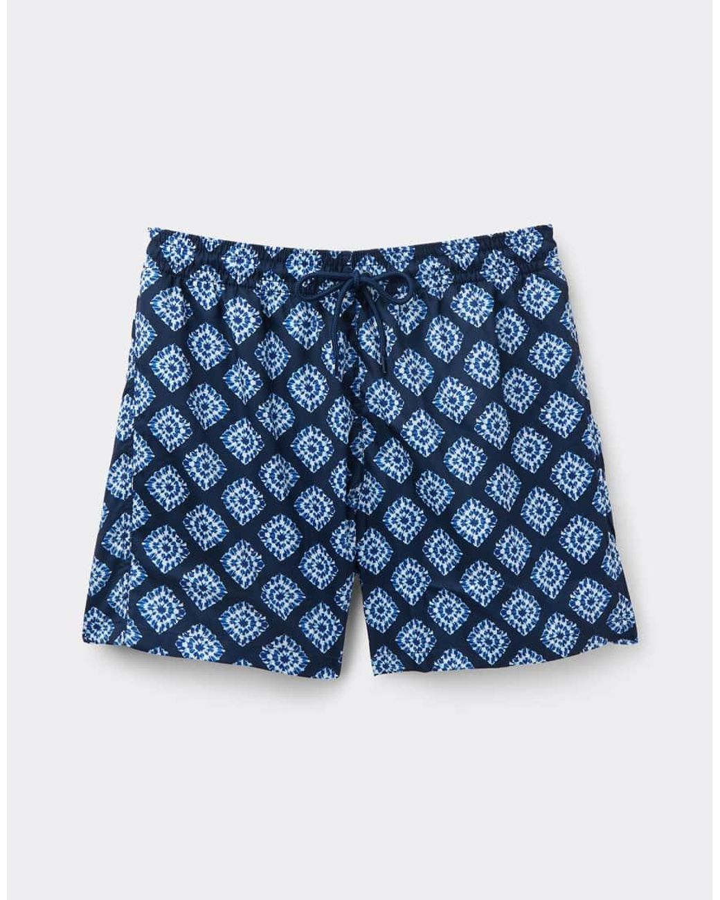 Tezenis Blue Printed Swimming Shorts for men