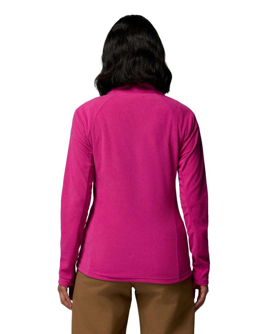 Columbia Pink Glacial Iv 1/2 Zip Fleece