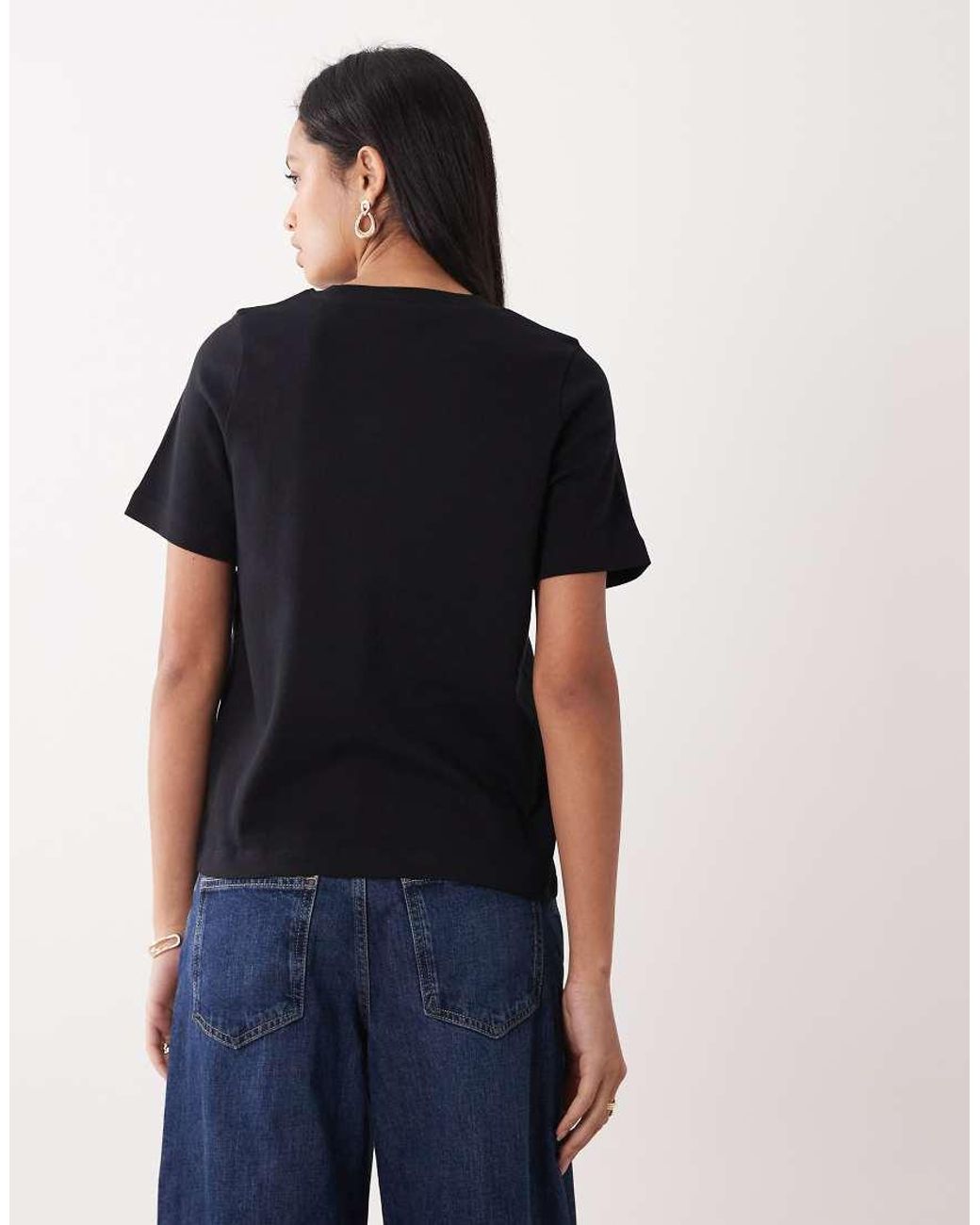 New Look Blue Premium Girlfriend Tee
