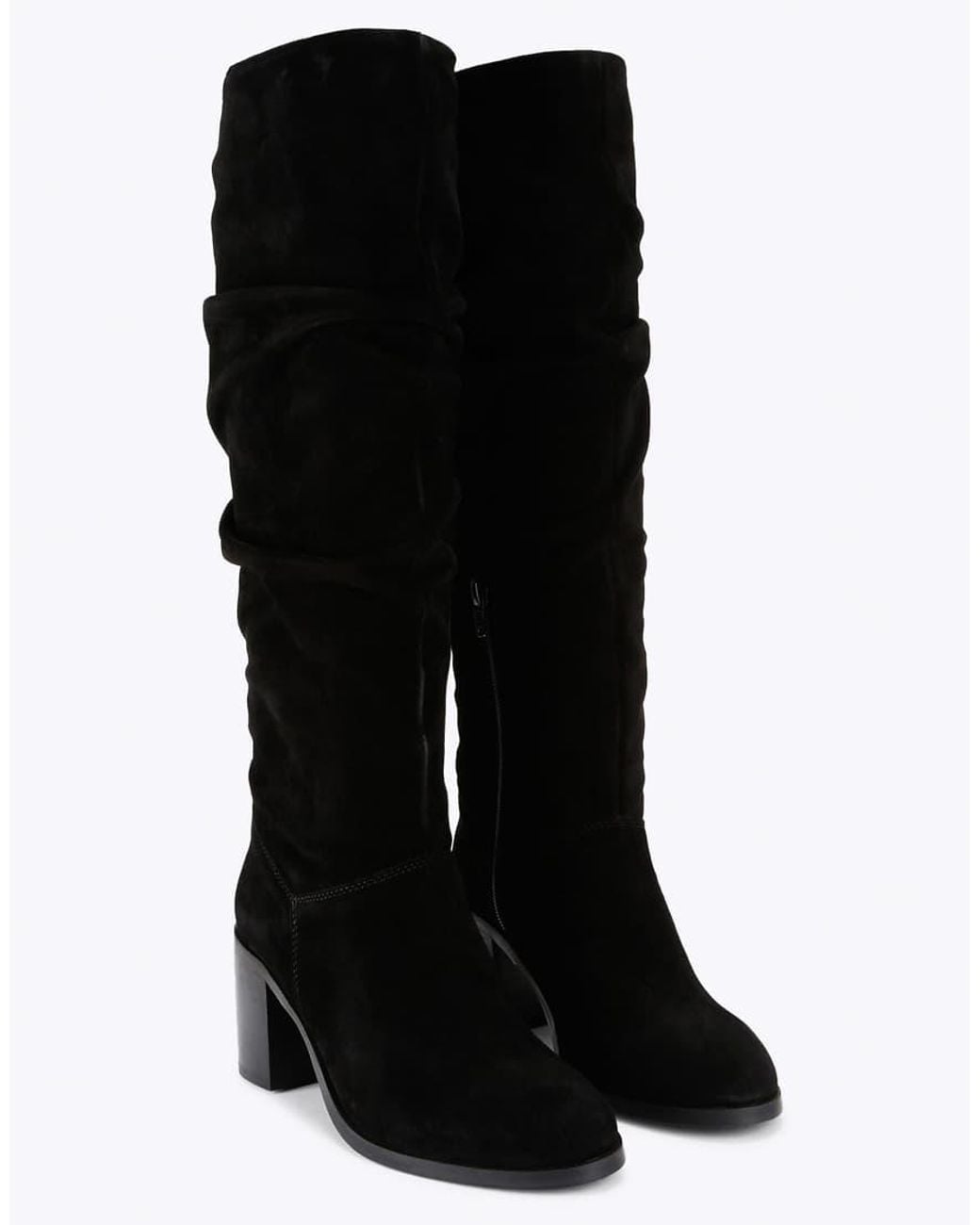 KG by Kurt Geiger Black Sylvie Knee Boots