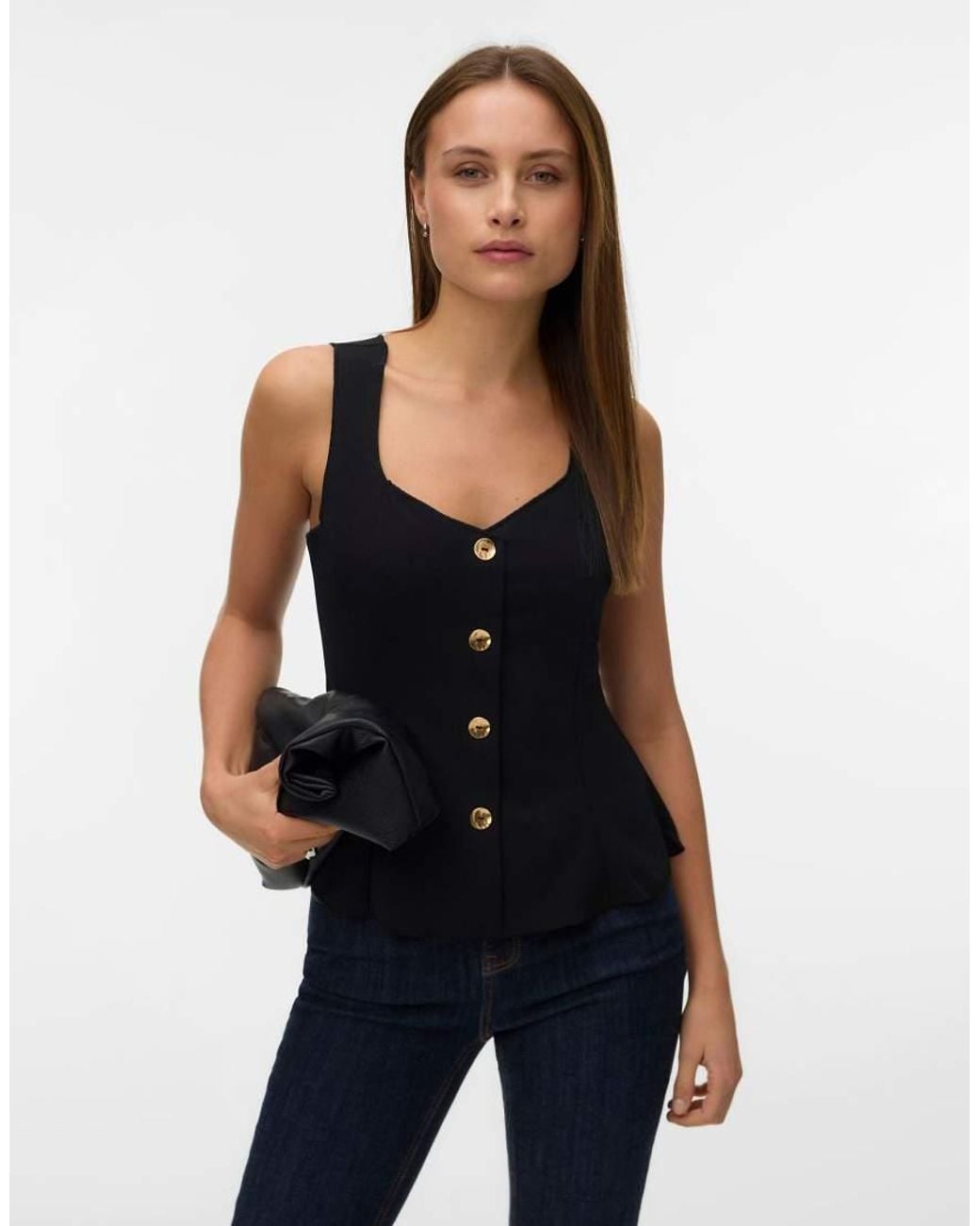Vero Moda Blue A-Shape Top