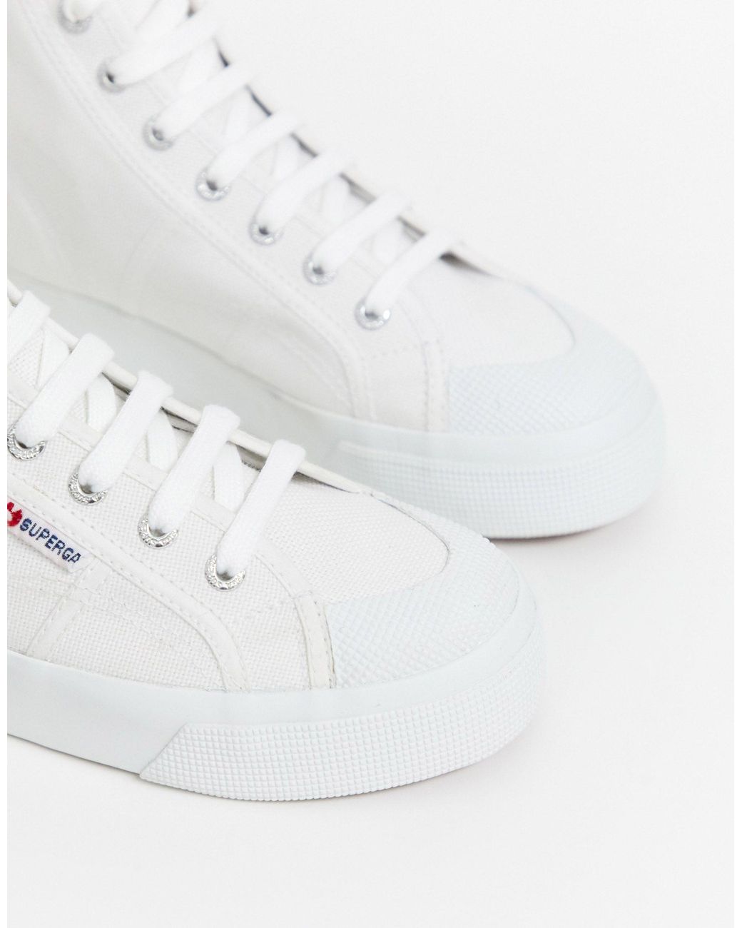 superga high top trainers