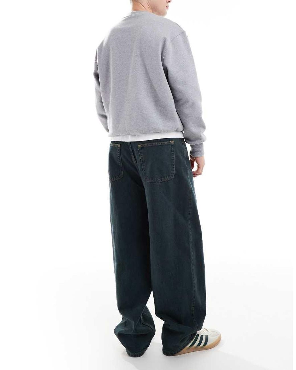 Collusion Blue X001 Antifit Mid Rise Jean for men