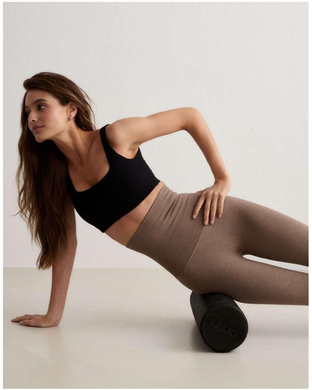 Aim'n Natural Espresso Melange Shape Seamless Core Control Tights