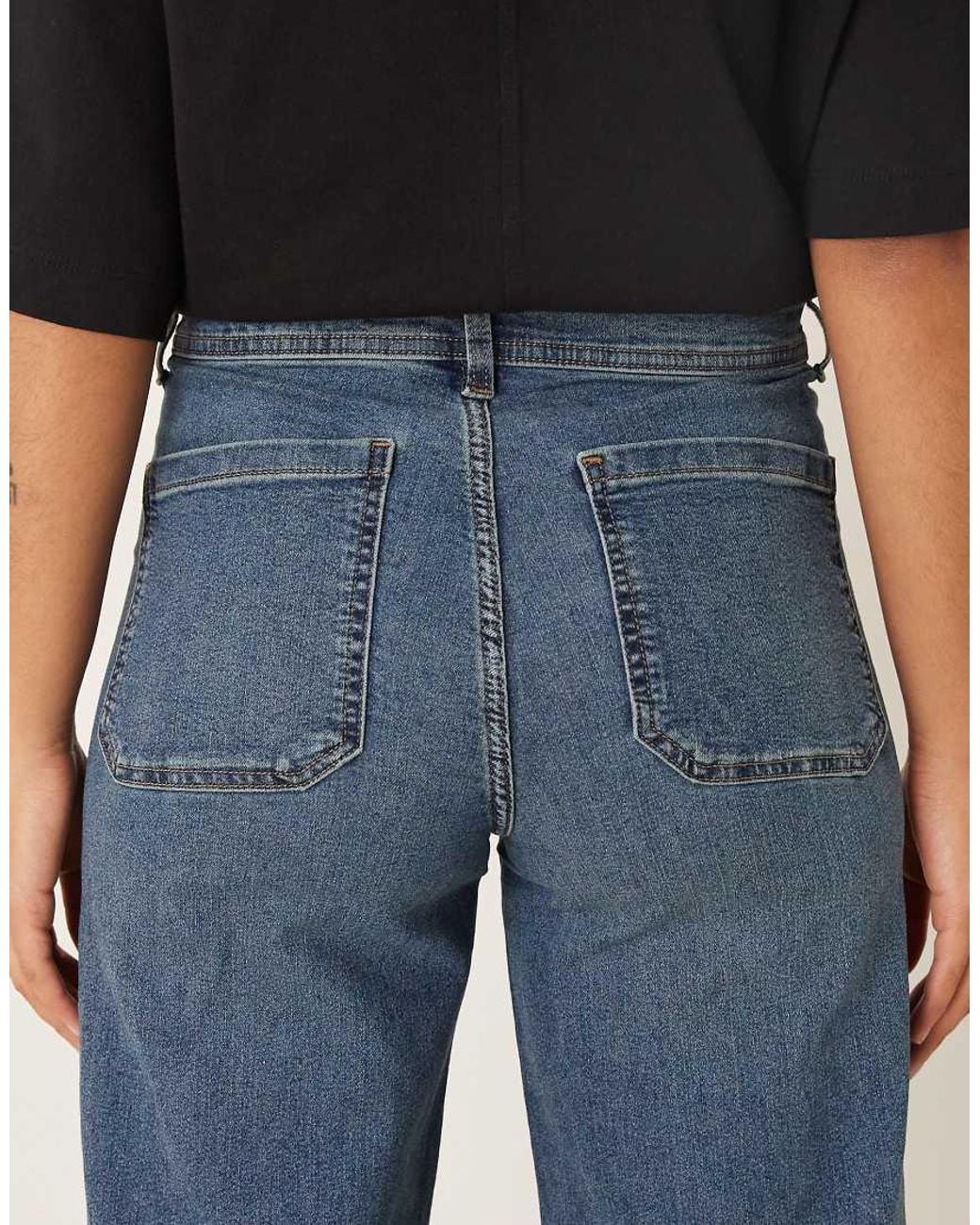 Jdy Blue Moon High Waist Wide Leg Jeans