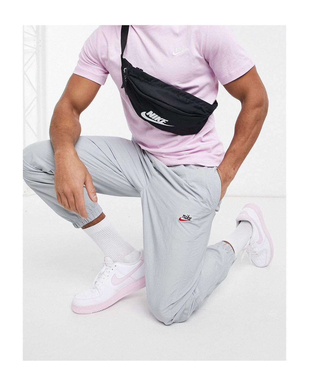 Nike – Heritage Essentials – Jogginghose mit Bündchen in Grau für Herren |  Lyst AT