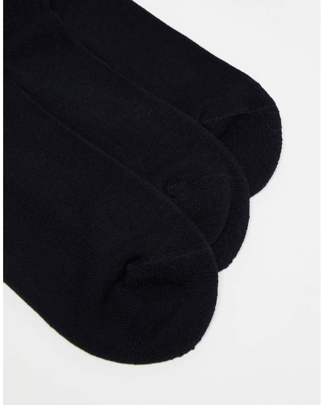 Adidas Originals Black Trefoil Cushion 3-Pack Socks