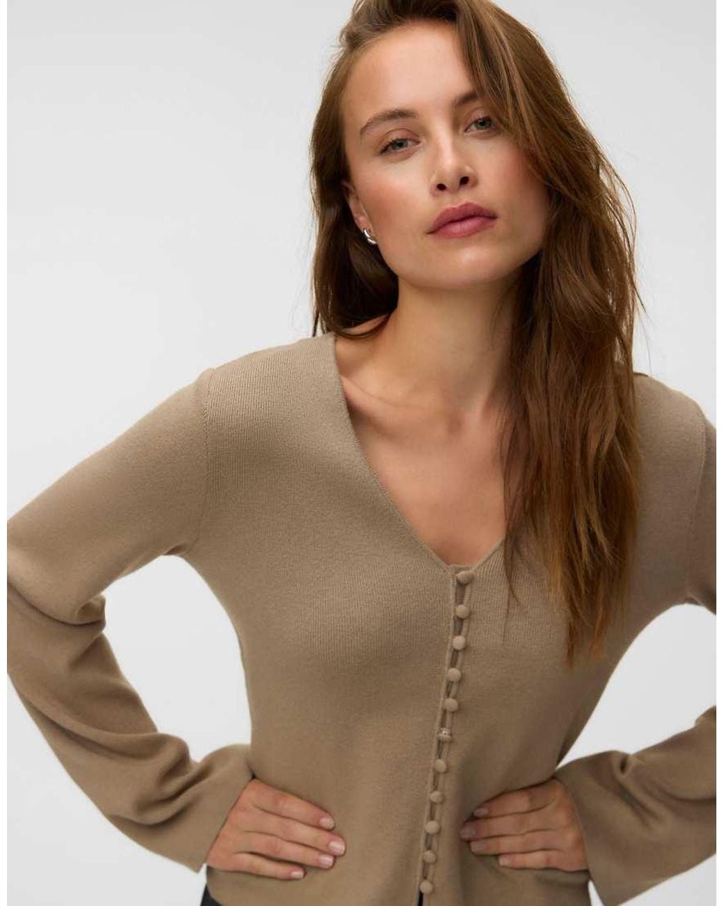 Vero Moda Natural Cardigan