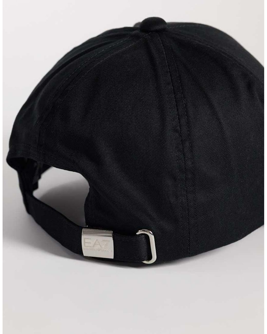 EA7 Blue Armani Logo Baseball Cap for men