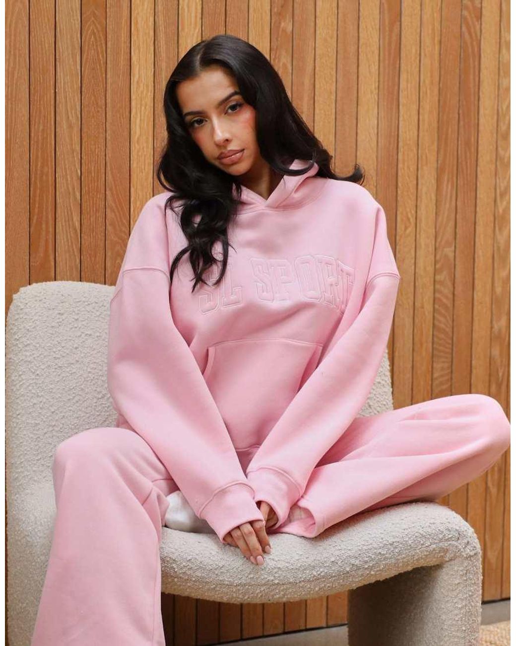 SIMMI Pink X Mia Khan Sport Hoodie