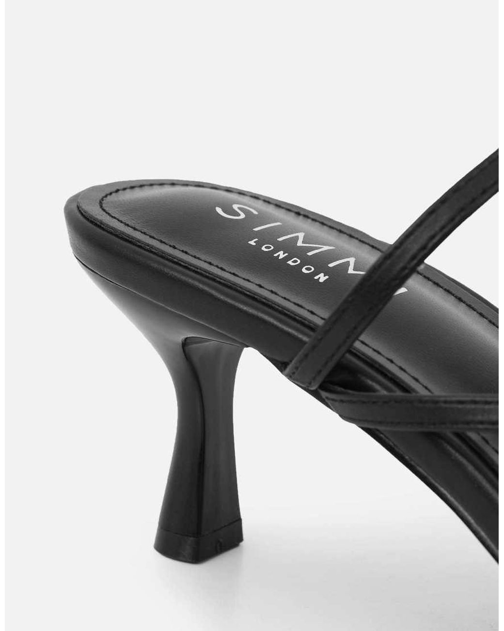 SIMMI Natural Jenna Toe Thong Mules