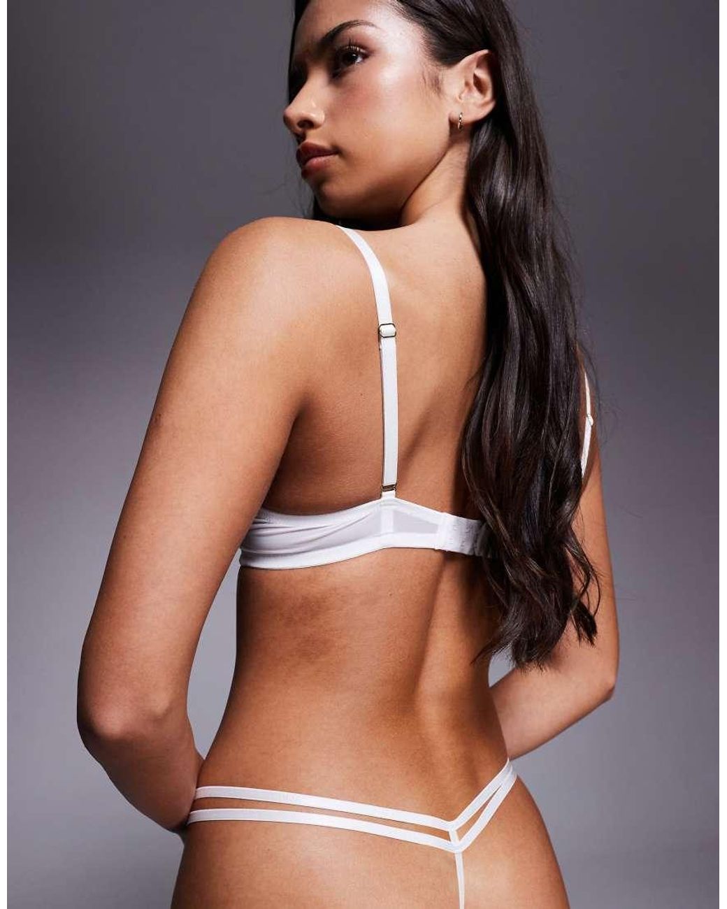 Ann Summers White Bridal Sexy Lace String Thong