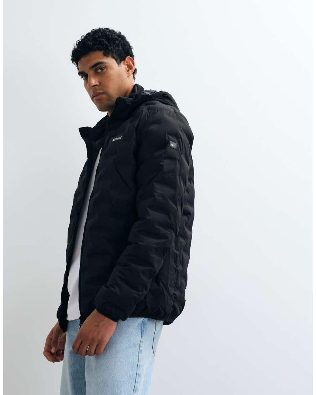 Regatta Blue Waterproof Astrel Quilted Jacket for men
