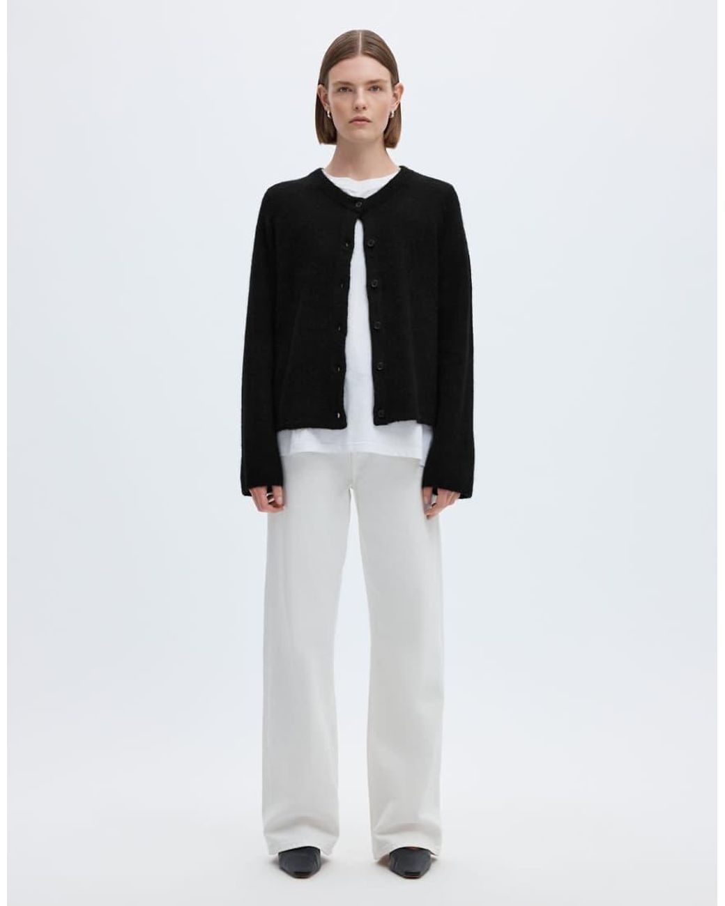 Lulu Cardigan di SELECTED in Black