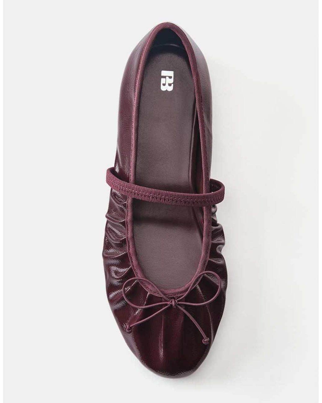 Pull&Bear Multicolor Gathered Ballerina Pumps