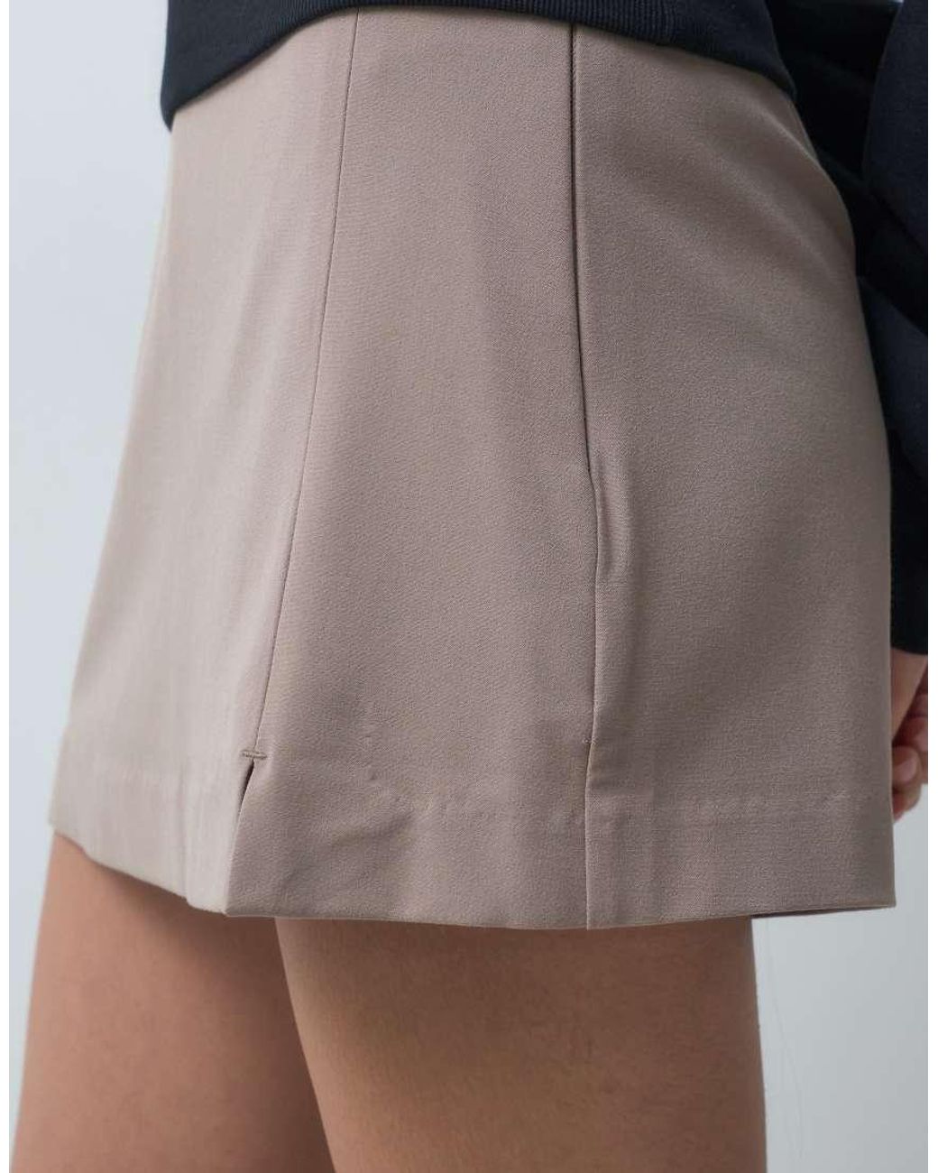 ASOS Multicolor Tailored Pelmet Mini Skort With Split