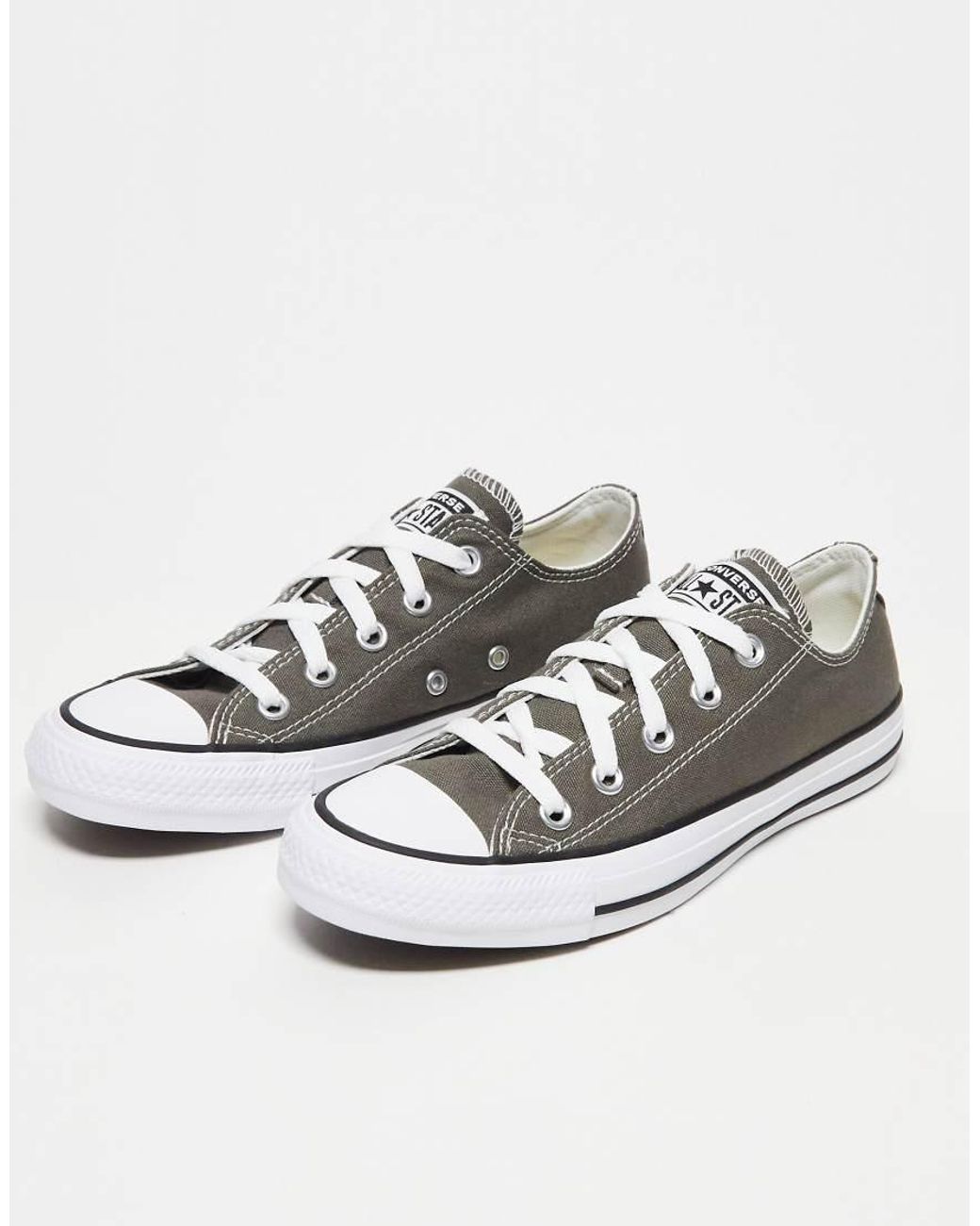 Converse Gray Chuck Taylor All Star Ox Sneakers